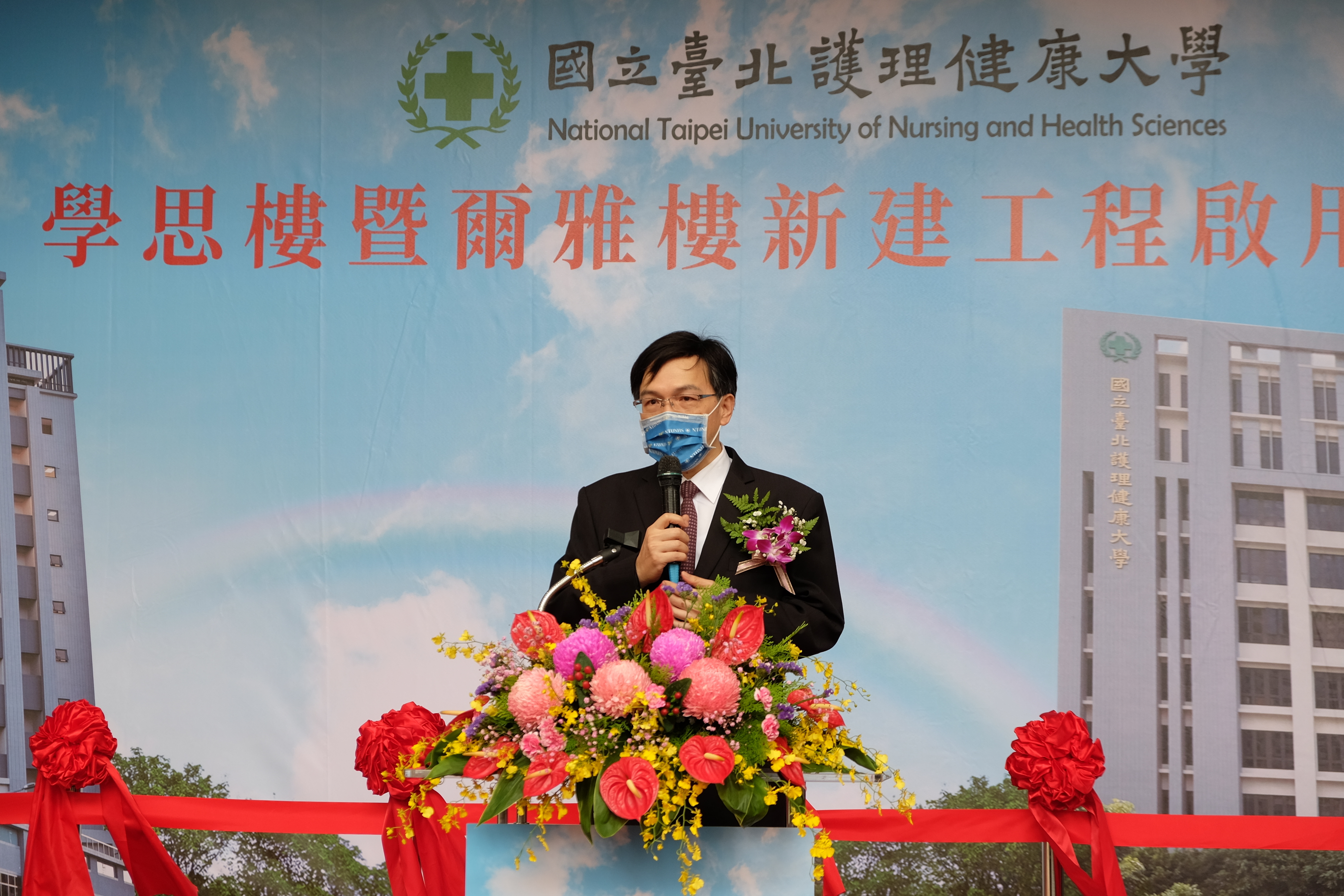 謝楠楨前校長致詞