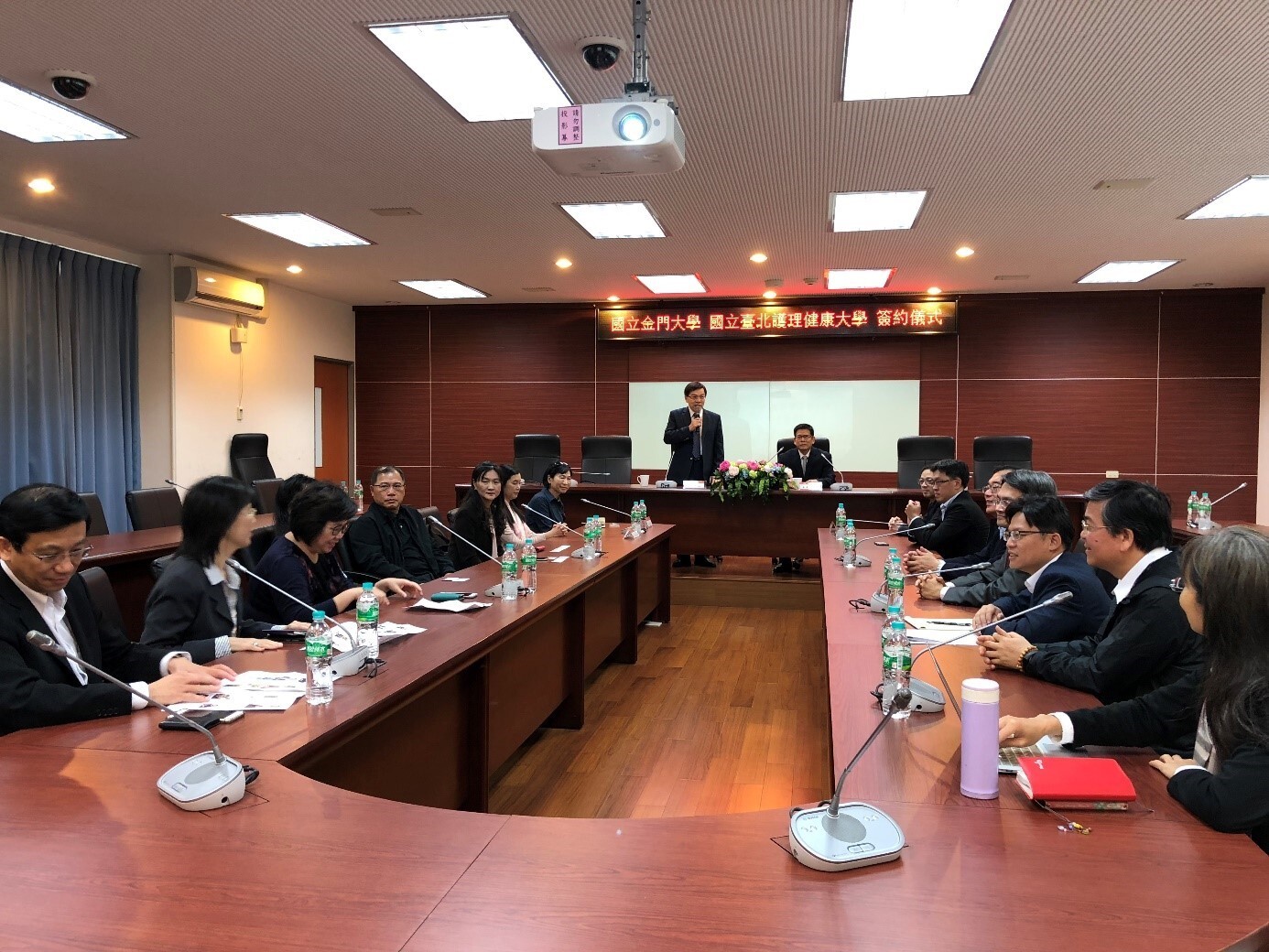 謝楠楨校長致詞 謝楠楨校長致詞
