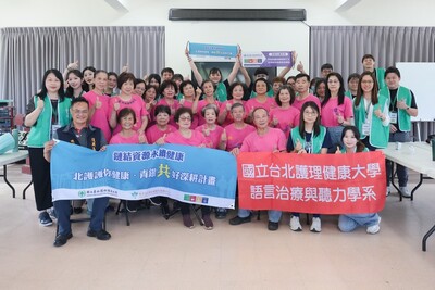 北護師生前進桃園復興農會推動「綠色x照護」高齡肌少症預防圖片